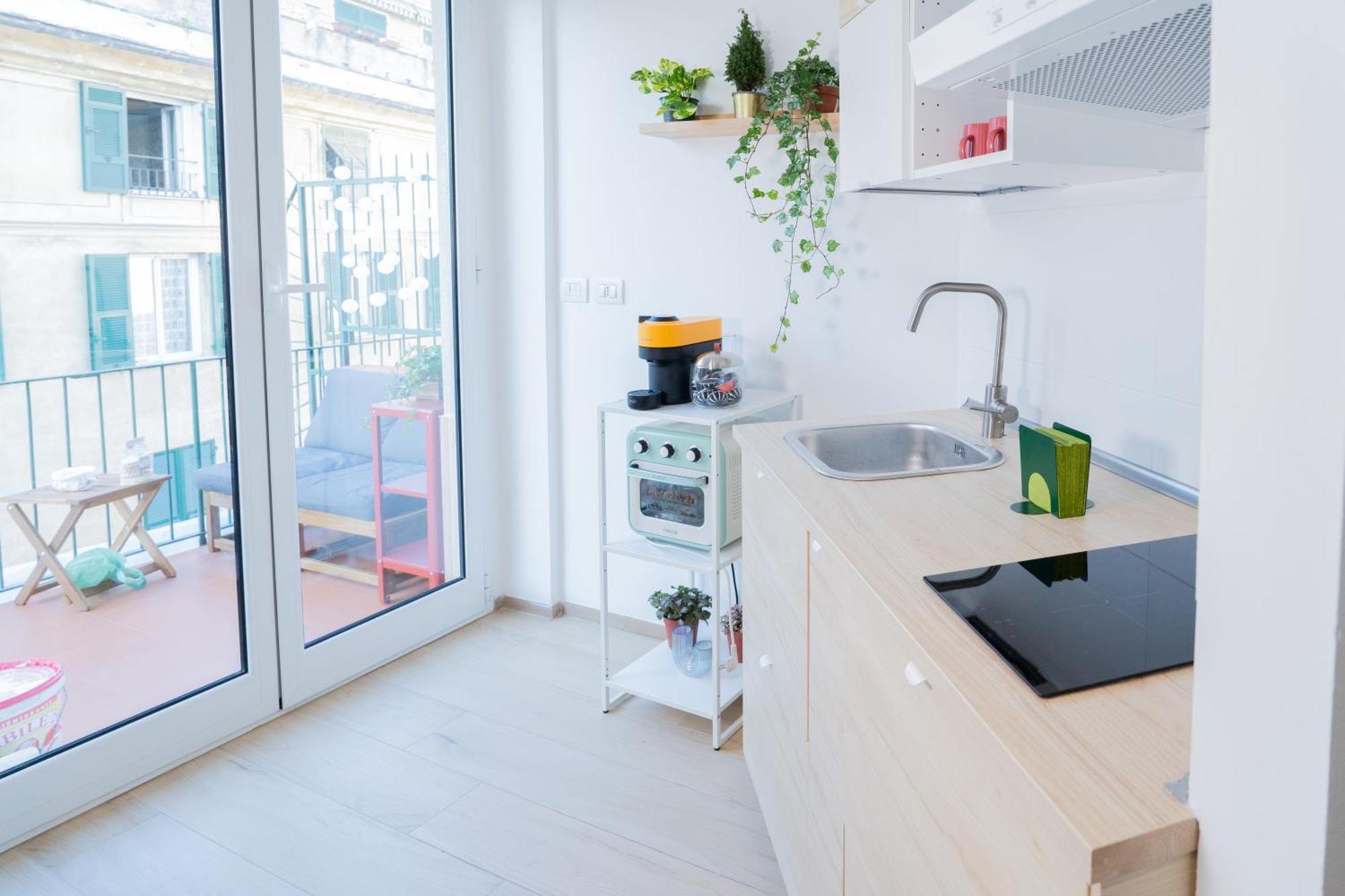 Niu Cozy Suite With Terrace Cenova Dış mekan fotoğraf